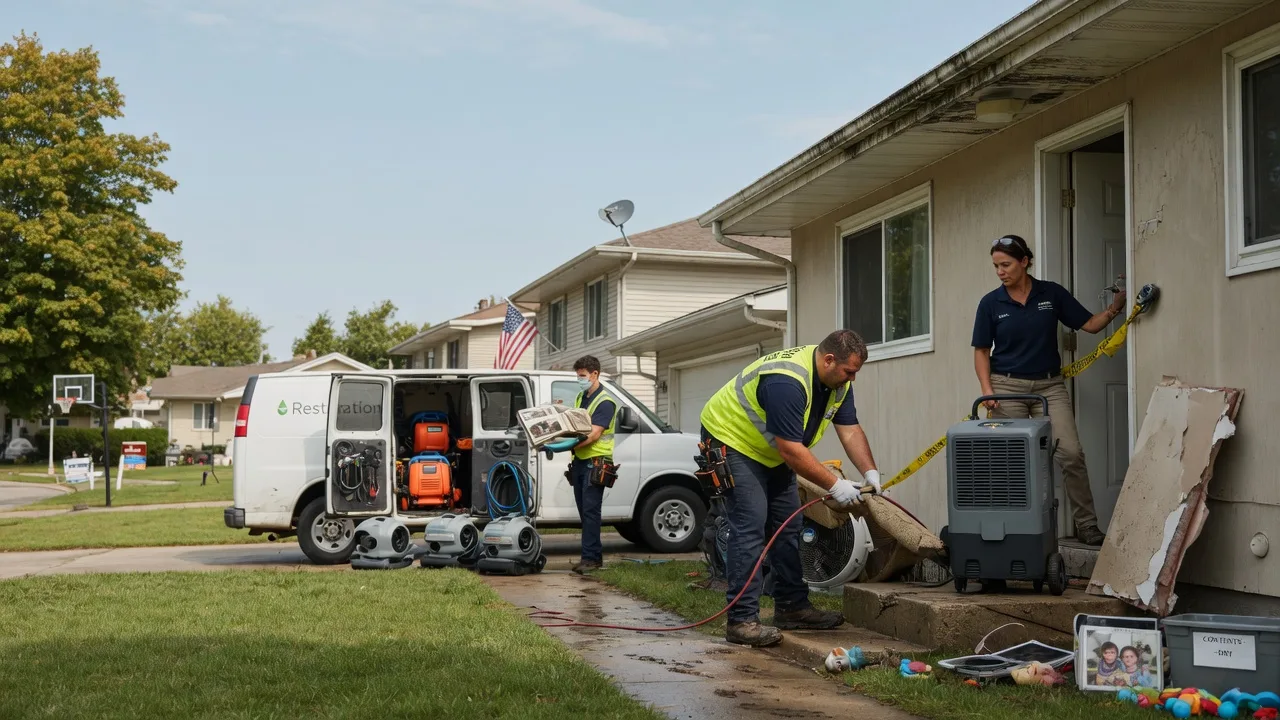 Water Damage Restoration in Marshalltown, IA near me